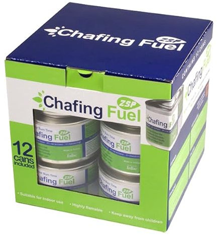 Zodiac ZSP CGE4 12 x 3.5 Hour Chafing Fuel Gel