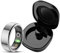 Smart Ring Android Smartringe für Herren Damen Fitness Tracker Ring Schlaftracker Smartring Fitnessring Schrittzähler Fitnesstracker IOS Herzfrequenz Pulsmesser Sport Gesundheitsring Schwarz Rosegold