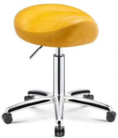 GddOGUK Hohe Barhocker Drehhocker, Stuhl, ergonomischer Barhocker, 36–50 cm, höhenverstellbar, runder Thekenhocker mit Rollen, 360° drehbar, Hochstuhl Upgrade