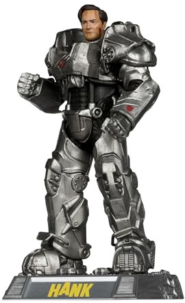 McFarlane Fallout Movie Maniacs Action Figure Hank Maclean (Season 2) (Red Platinum Edition) 17 cm