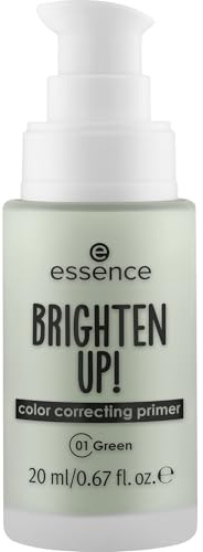 essence BRIGHTEN UP! color correcting primer, moisturizing/hydrating, priming, refreshing, natural (20ml)