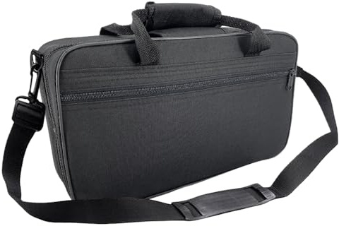 ModouString Bb Clarinet Case with Plush Interior, Handle & Adjustable Shoulder Strap Durable 600D Oxford Fabric- Lightweight