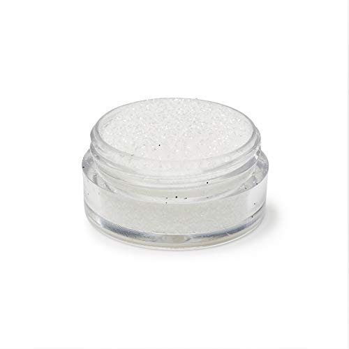 Ultra Fine Glitter/Nail Art Floristry Dust/Wine Glass & Crafting Glitters/Card Making Supplies / 0.008 Pack of Glitter 10g 25g 50g 100g (White, 25g)