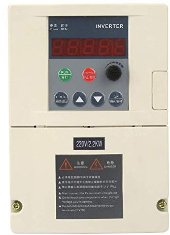 VFD 2,2 KW 220V Inverter Trasformatore,Monofase to Trifase,PWM RST VFD Convertitore Velocità Controllato Variatore Di Frequenza Inverter Frequenza Diver JFD - H2022