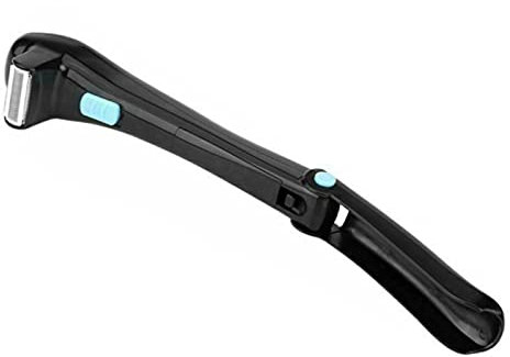 SH-RuiDu Afeitadora eléctrica para hombre con mango largo y espalda para afeitar, para hombre