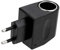 Convertitore di Potenza per Auto, Alimentazione Trasformatore Adattatore per Presa Accendisigari con Protezione Da Sovraccarico Adattatore per Alimentazione Inverter Da 220V AV A 12V DC 6C