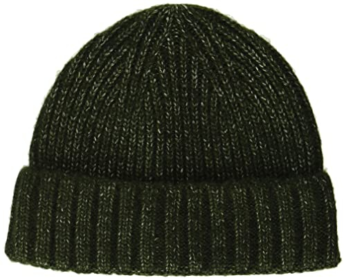 Amazon Essentials Unisex Erwachsene Gerippte Fischermütze, Dunkles Olivgrün, Einheitsgröße