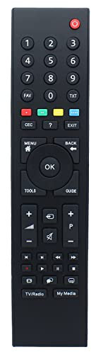 RC3214803/01 - Mando a distancia de repuesto para grundig TV 26VLE7100BF 40VLE8130BG 26VLE8100BG RC3214803/01 TP6187R-P1 TP6187R-2