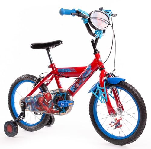 Huffy Babys (Jungen) Spiderman 16, Blau, Klein