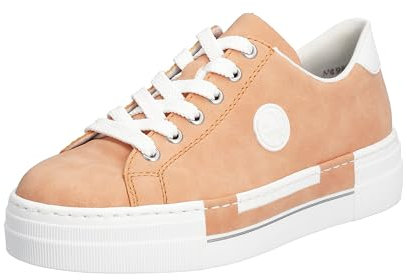 Rieker Damen N49W1 Sneaker, Orange, 36 EU