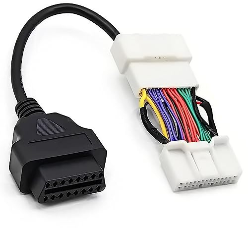 Goliton OBD2 26 Pin auf 16 Pin OBDII Diagnosekabel Adapter Kompatibel mit Tesla Model 3/Y 2019-2021