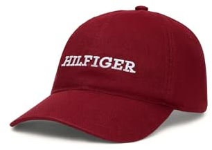 Tommy Hilfiger Herren Monogramm Verschluss, rot, Einheitsgre