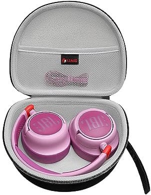 XANAD Hard EVA Case for JBL/KVIDIO/OneOdio/Rebocico Bluetooth Headphones Over Ear (Grey)