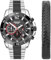 Sekonda Sports Gift Set Men's 44mm Quartz Watch in Black with Chronograph Date Display, and Two Tone Stainless Steel Strap 39007