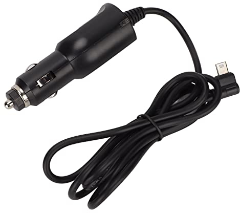 Câble de Chargeur GPS de Voiture, Cordon de Chargeur de Navigateur de Voiture, Remplacement Plug and Play de Chargeur de Voiture Allume-Cigare 5V 1,2A pour Tomtom XL One GPS
