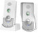 Interphone sans fil, étanche, portable, intérieur/extérieur, kit interphone bidirectionnel pour la maison, interphone longue portée de 1 000 m (blanc)