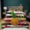 BJCJGGL Bettwäsche 135x200 Ananas Bettwäsche-Set mit Reißverschluss Schließung und 2 Kopfkissenbezug 80x80 cm - Weicher Atmungsaktive Mikrofaser Bettbezug für Kinder Mädchen