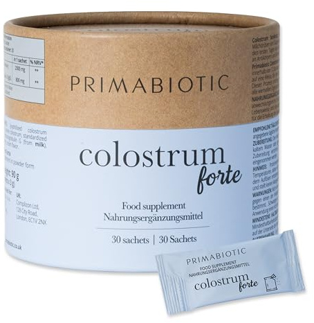 Colostrum Forte – Kolostrum mit Lactoferrin, 30 Beutel, Unterstützung für Immunsystem