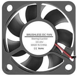 DC 24V 12V 5V 40mm x 40mm x 10mm 2-Pin Ball Bearing Computer PC Case Cooling Fan 4010(24V Ball XH2.54)