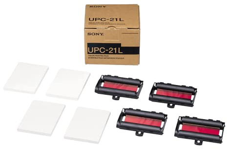 Sony UPC-21L 144 x 100 mm weißes Druckerpapier – Tintenstrahldrucker (144 x 100 mm, Laserdrucker, Weiß, 200 Blatt)