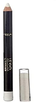 L'Oréal Paris Kajal mit weicher Mine, langanhaltend, ohne Verschmieren, ohne Fetten, Le Khôl Naturell by Paradise, Nr. 120 Immaculate Snow, Weiß, 1,2 g