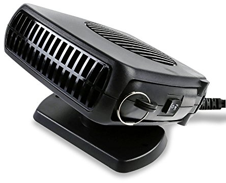 Calefactor y ventilador Nuzamas de 12 V CC para parabrisas delantero de coche, 150 W, elimina el vaho del parabrisas en invierno