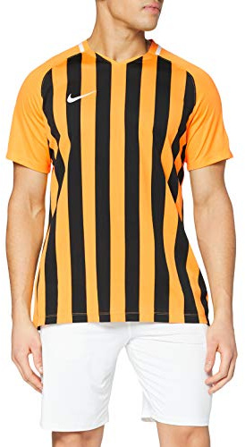 Nike Herren Striped Division III Football Jersey Long Sleeved T-Shirt