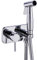 Brass Toilet Wall Mount Concealed Hot and Cold Bidet Spray Set, Brass Hand Held Sprayer Shattaf,Chrome