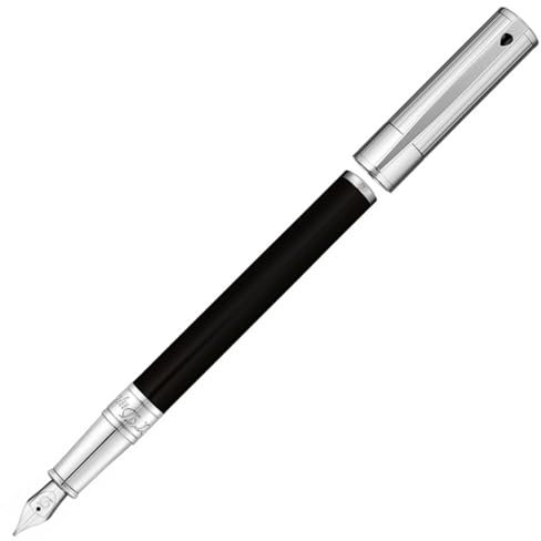 Stratton Essential Supply S.T. Dupont D-Initial D-260204 Füllfederhalter Duo Tone/Chrom, D-260204