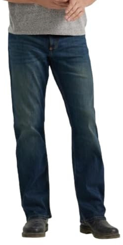 Wrangler Authentics Relaxed Fit Boot Cut Jean, Dirt Road, W36/L32 Homme
