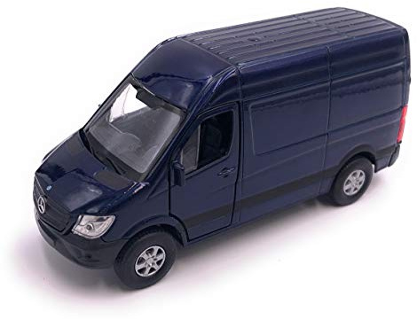 H-Customs Sprinter Modellauto Auto Lizenzprodukt 1:34-1:39 Blau