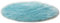 Hochflor Shaggy Rund Teppich Carpet Wohnzimmer Faux Lammfell Schaffell Teppich,Hellblau,Durchmesser 50CM