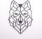 THF Turkish Home Metall Wolf Indie Aesthetic Deko - 45 cm x 65 cm - Industrial Schwarz Metallbilder Wanddeko Stier Deko für Zimmer Wohnzimmer Büro als Room Decor