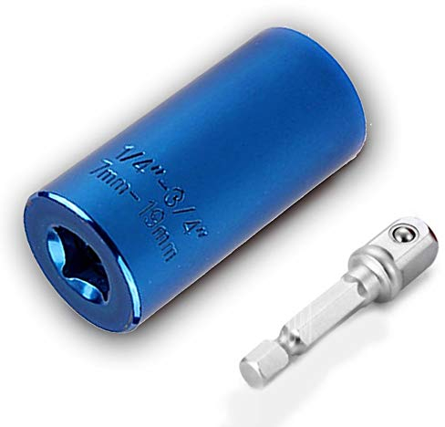 Universalnuss Steckschlüssel Bestes Männer Geschenke - Universal Steckschlüssel Mehrfunktionaler Werkzeug Geschenk, Universal Nuss Werkzeug, 7-19mm Universal Schraubendreher Gadgets für Männer