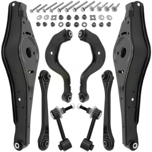 Querlenker Satz hinten passend für SEAT ALTEA 5P LEON 1P TOLEDO 3 Querlenker, Traggelenk, Koppelstange 9 Teilig