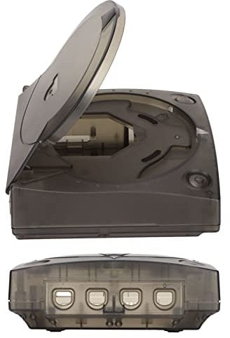 Scatola protettiva per console di gioco Custodia portatile grigia antigraffio Cover trasparente retrò per SEGA Dreamcast DC