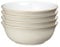 Denby - Linen Cream White Cereal Bowls Set of 4 - Dishwasher Microwave Safe Crockery - Ceramic Stoneware Tableware Natural Tones - Bowls For Soup