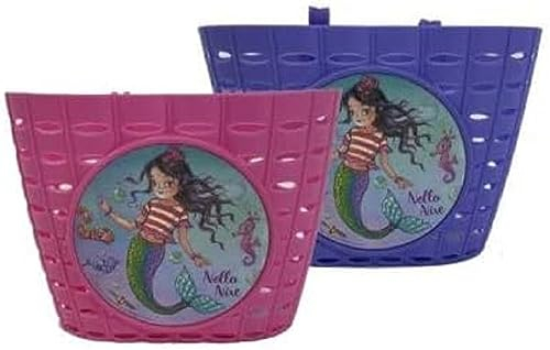 Bike Fashion Unisex – Erwachsene Nella Nixe Kinderkorb, lila, Einheitsgröße