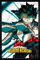 My Hero Academia Poster Izuku Midoriya (66x96,5 cm) gerahmt in: Rahmen schwarz