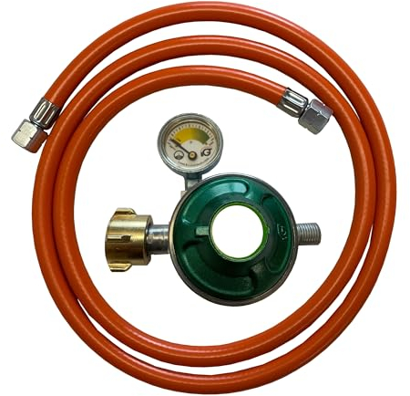 Tevex Schlauch 80 cm/50mbar Regler mit Manometer