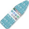 Gnawiew Elastic Ironing Board Covers And Pad - 124 X 38cm Extra Thick Cotton Padding 4 Layers With 2” Installation 2 Click Buckles Stain Resistant Durable Scorch （LOVE）