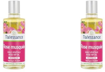 Natessance - Huile de Rose Musquée - revitalise 100ml (Lot de 2)