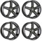 4x Oxigin Felgen Alufelgen 18 Concave 7,5x19 ET51 5x112 black kompatibel mit Seat Born