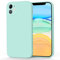 Mugust Silicone Case Compatible with iPhone 11 Case 6.1 Inch, Soft Ultra Slim Protective Shockproof Liquid Silicone Phone Case with Anti-Scratch Microfiber Lining (Light Green)