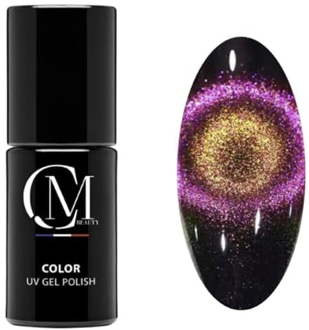 MC BEAUTY Vernis Semi-Permanent Cat Eye 5D Gold Pink 7,2 ml