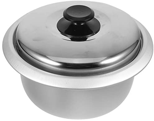 AUTSUPPL Metal Rice Cooker Inner Pot Replacement for Electric Cooker 1.8l Bowl Non-stick Pot Supply Random Color