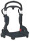 Seven Carrello Trolley Portazaino Be Box Flex 3 Ruote, Nero, Accessori Zaino, Scuola Elementare, Per Bambina e Bambino