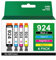 VVQV 924 Druckerpatronen Ersatz für HP 924 Patronen für HP OfficeJet Pro 8120e OfficeJet Pro 8122e 8124e 8125e 8132e 8134e 8135e 8130e 8138e 8139e (No Chip, B/C/M/Y, 4 Pack)