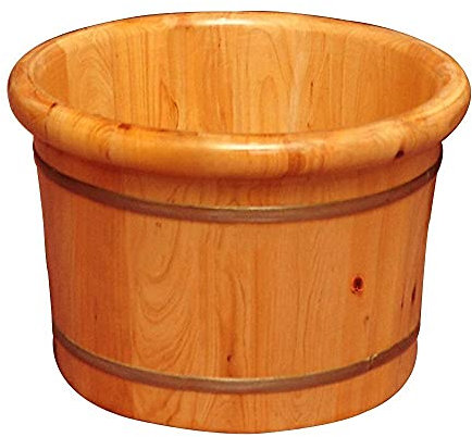 Seau de Bain de Pieds en Bois Naturel, Bassin de Pieds en Bois, Bain de Pieds Domestique, Bain de Pieds Domestique, beauté, soulage la Fatigue, améliore Le Sommeil, Noble Ambition, étoile de Lumi