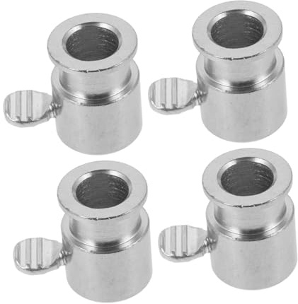 SMASOLO 4 Pièces Bouchon De Broche Réutilisable Fixateur pour Tige Équilibrage Accessoire De Cuisson Électrique Butée pour Tige De Rôtisserie Outils De Barbecue